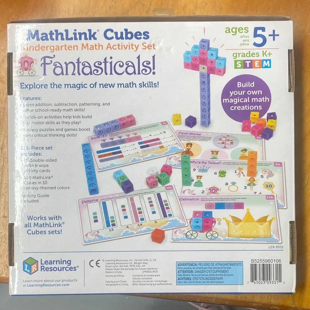 MathLink Cubes Activity Set - Multicolor - Picture 4 of 6